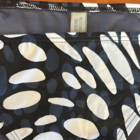 Victoria's Secret dark Blue and White Bikini set size L - Picture 6 of 11